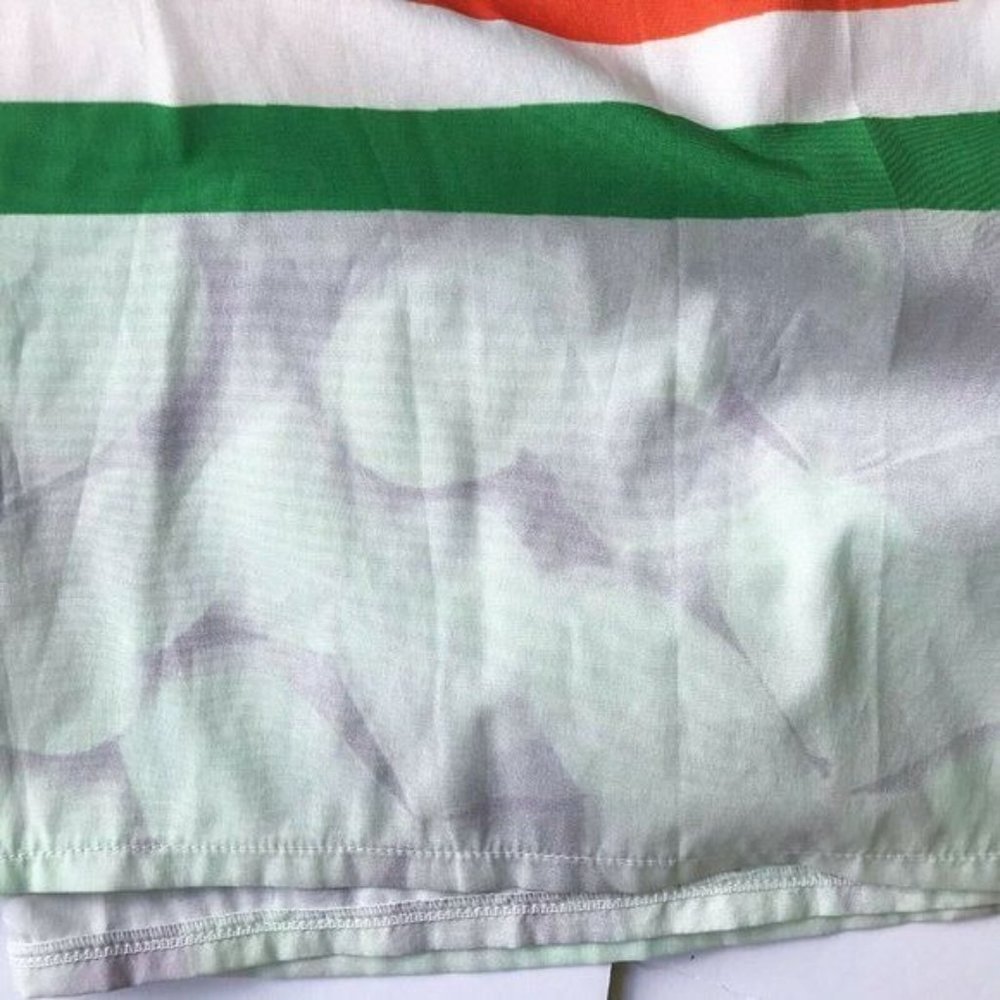 Vintage Shamrock Skirt Ireland Colors 30" Waist Flared Side Zip St Patr… - Picture 11 of 11